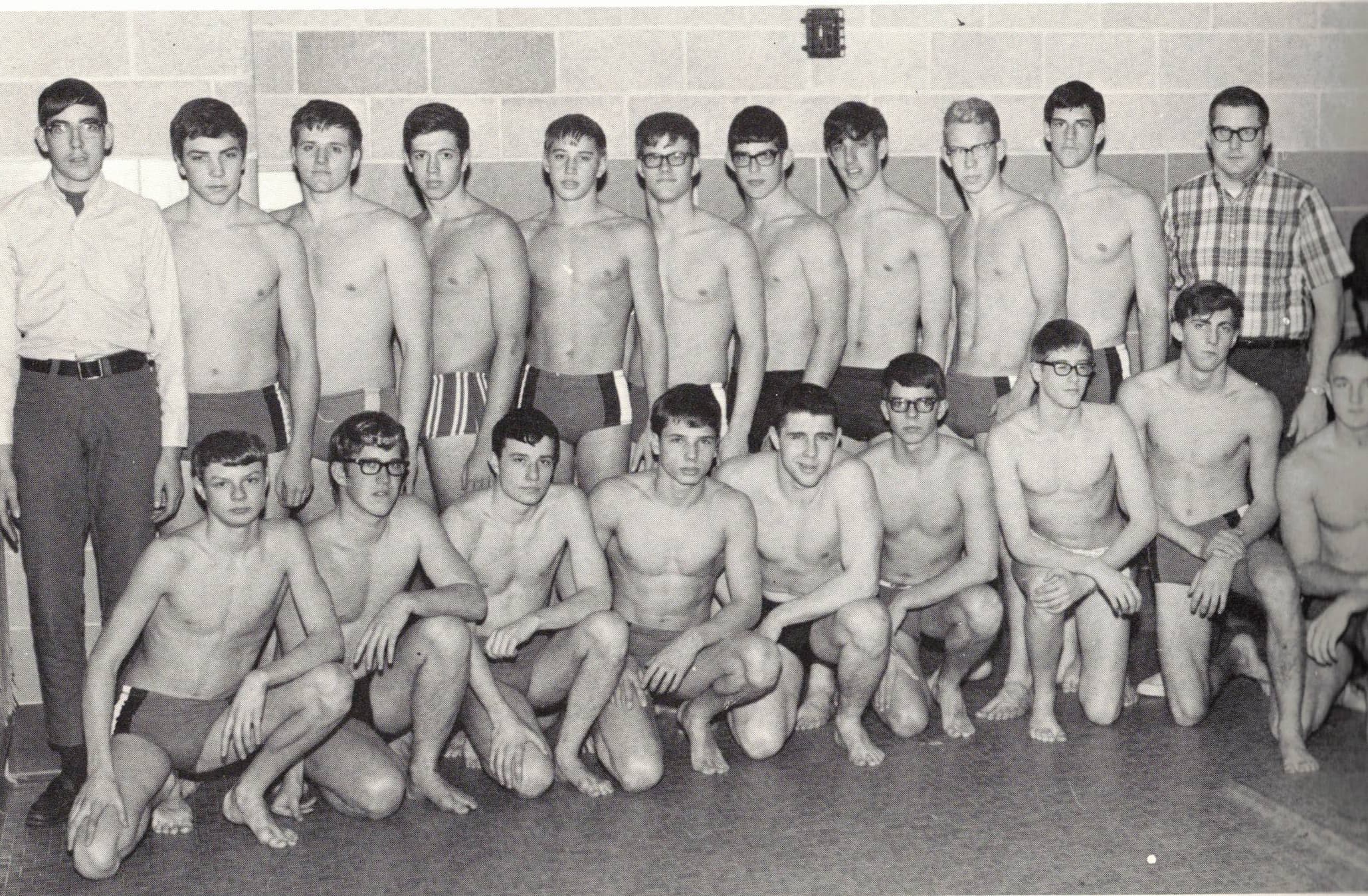Historic Waterloo West athletic team