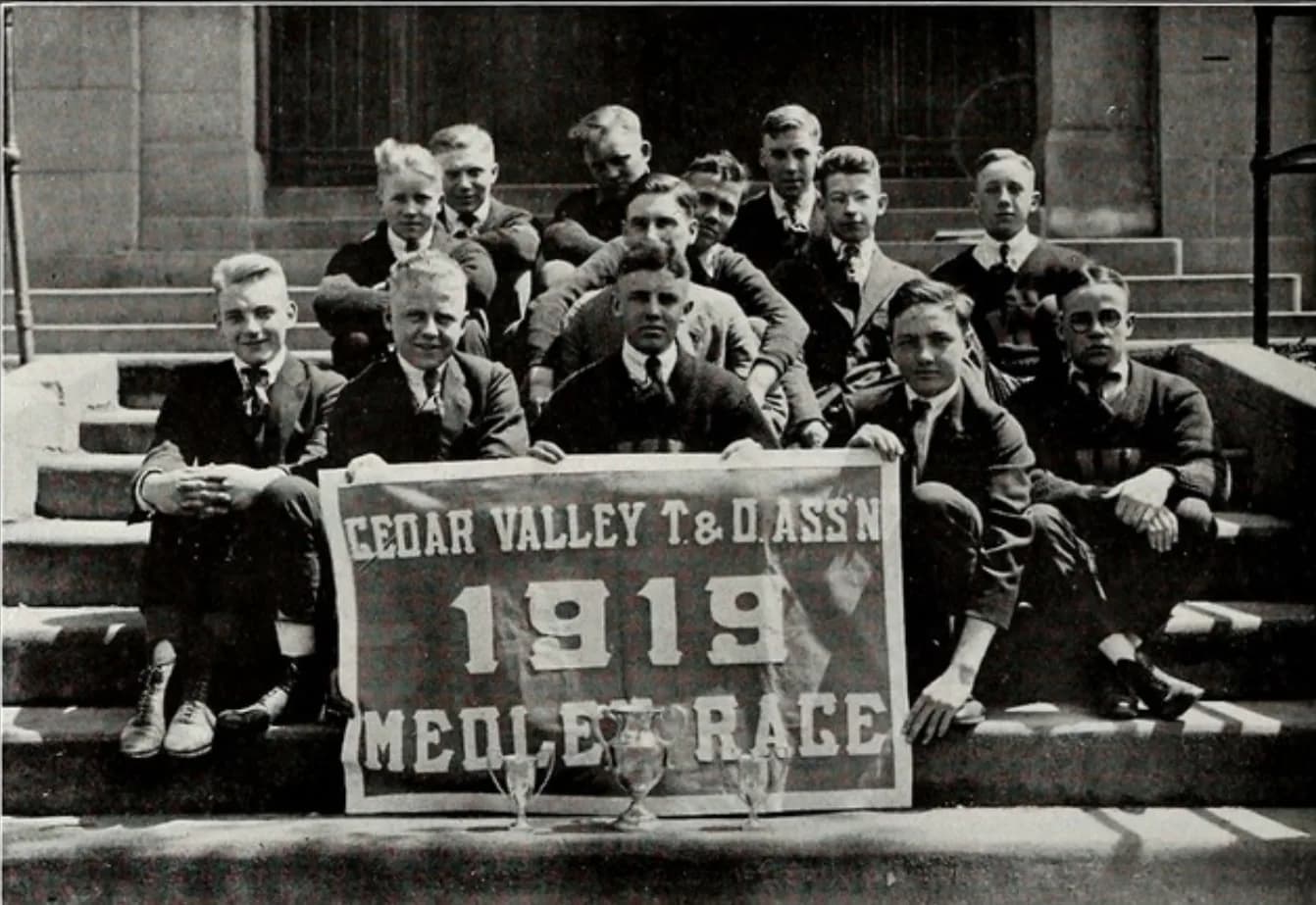 Boys Varsity Track & Field team photograph