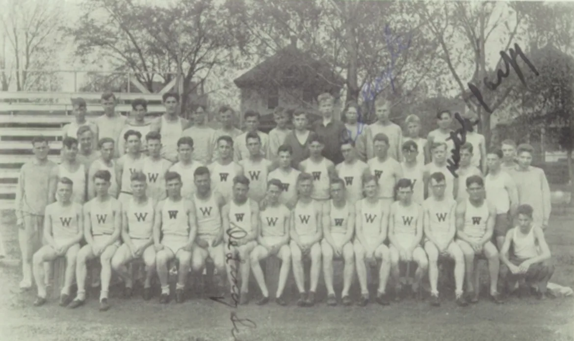 Boys Varsity Track & Field team photograph