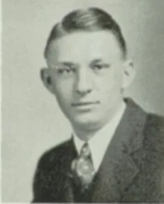 Howard Oldenburg yearbook portrait