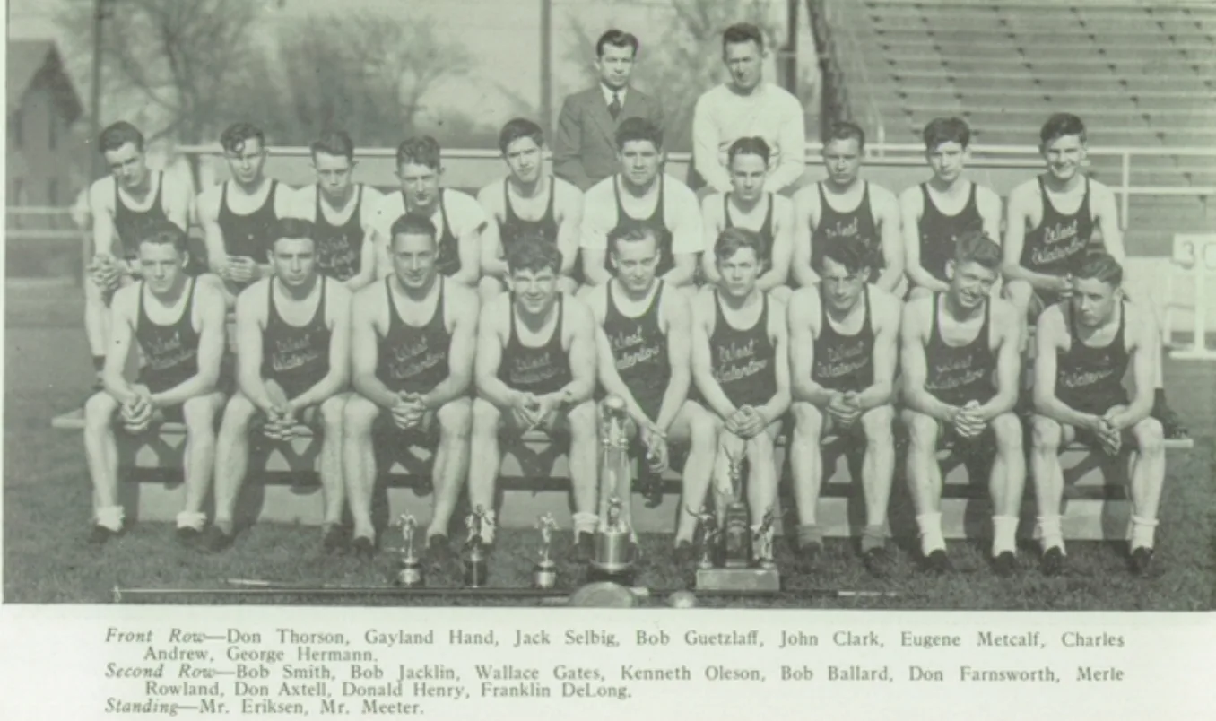 Boys Varsity Track & Field team photograph