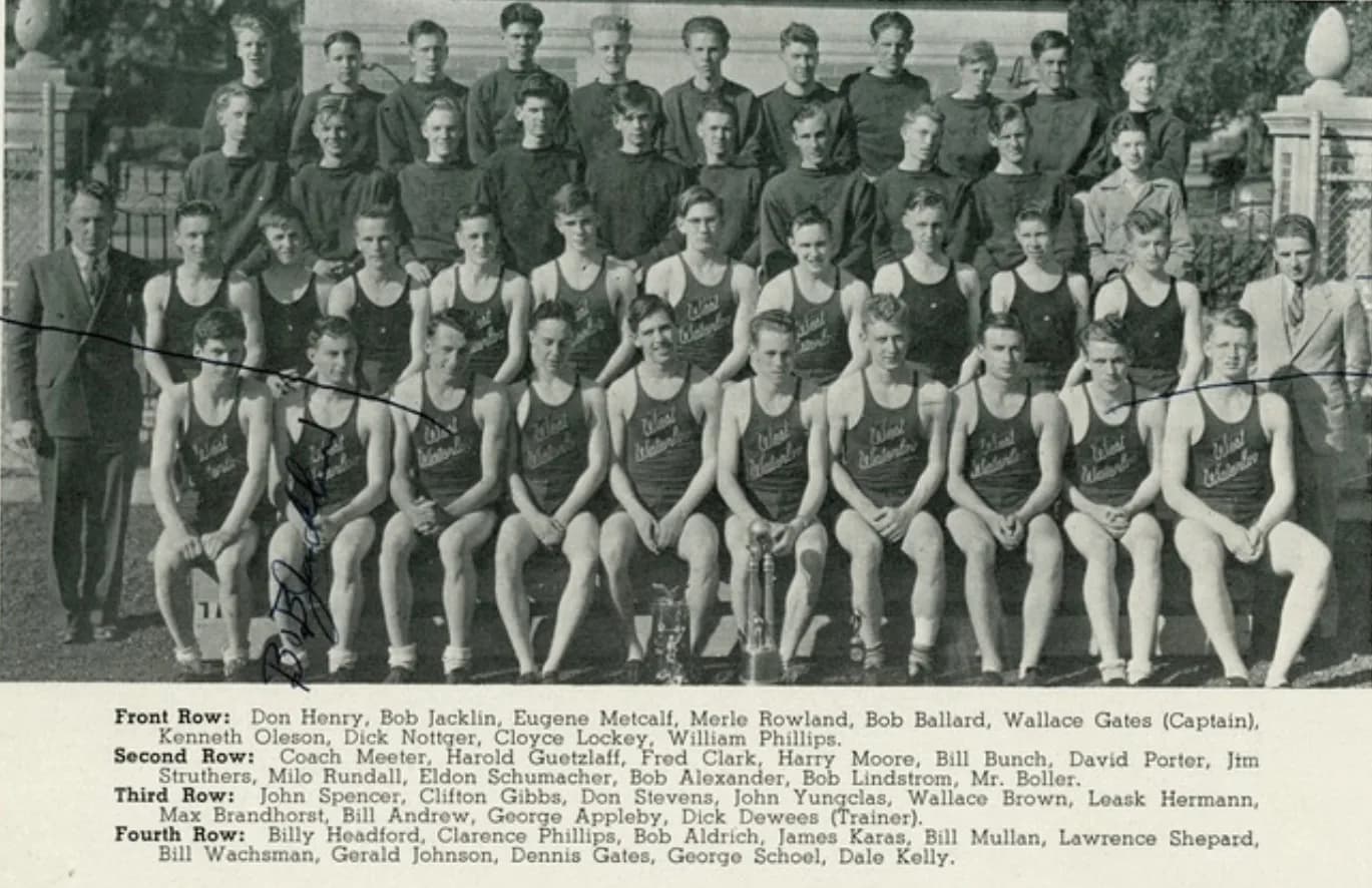 Boys Varsity Track & Field team photograph