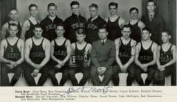 Boys Varsity Wrestling team photograph