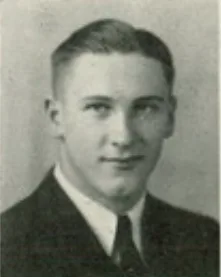 1939 yearbook portrait of William Fairbanks