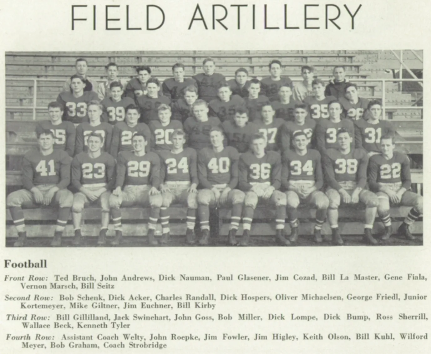 Boys Varsity Football