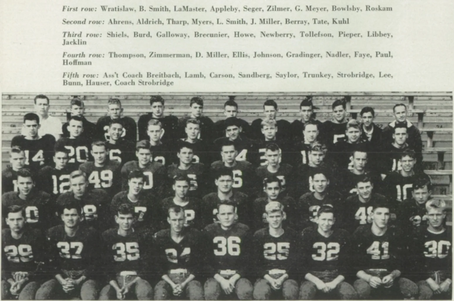 Boys Varsity Football