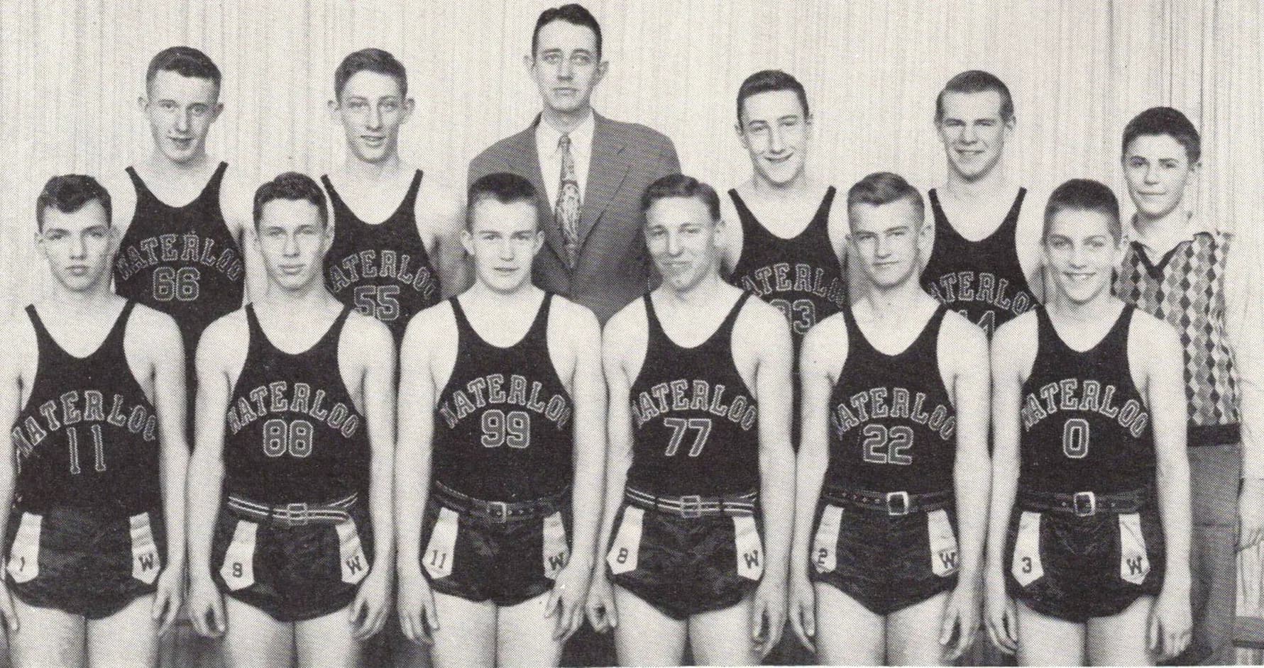 Boys Soph Wrestling team photograph