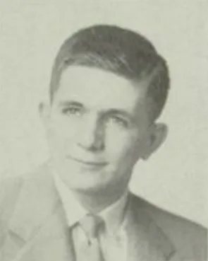 Hap Miller yearbook portrait