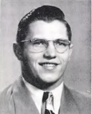 Bob Boesen yearbook portrait