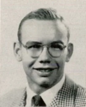 Dick Walker yearbook portrait