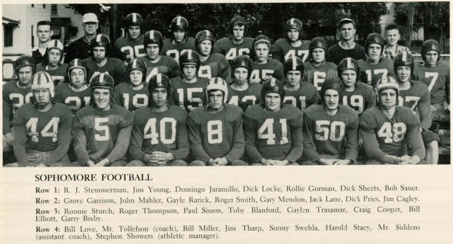 Boys Soph Football