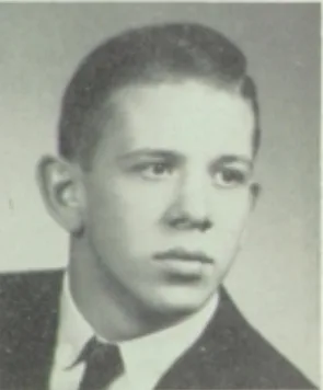Jim Bunning yearbook portrait