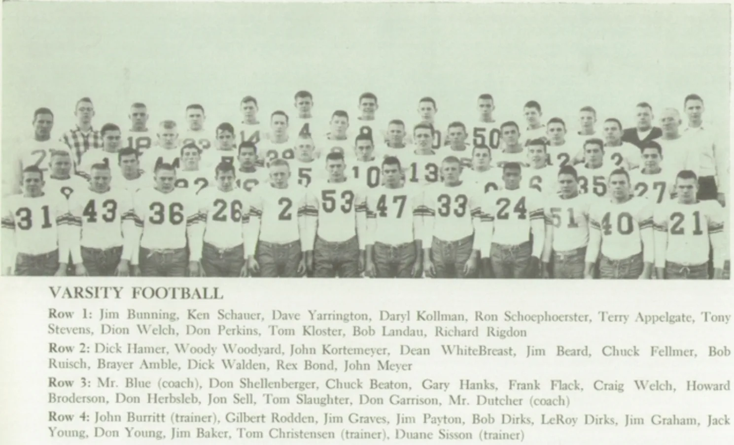 Boys Varsity Football