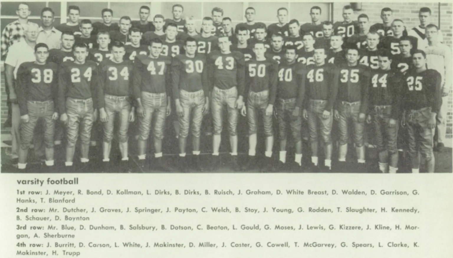 Boys Varsity Football