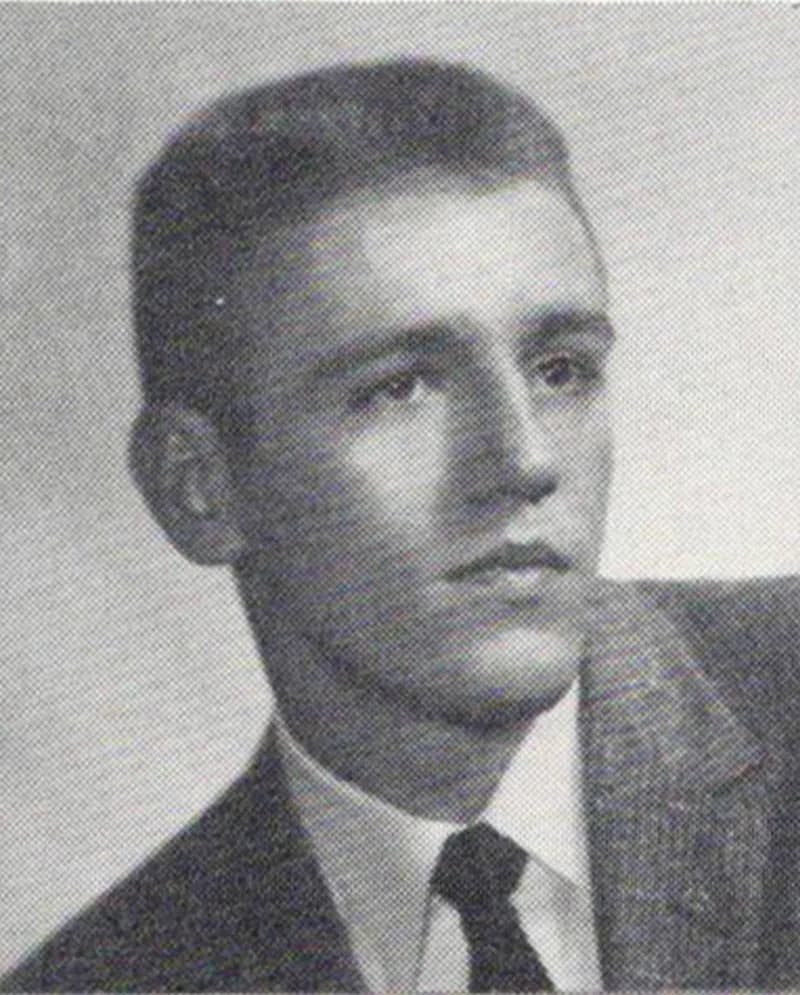 Jerry Springer yearbook portrait