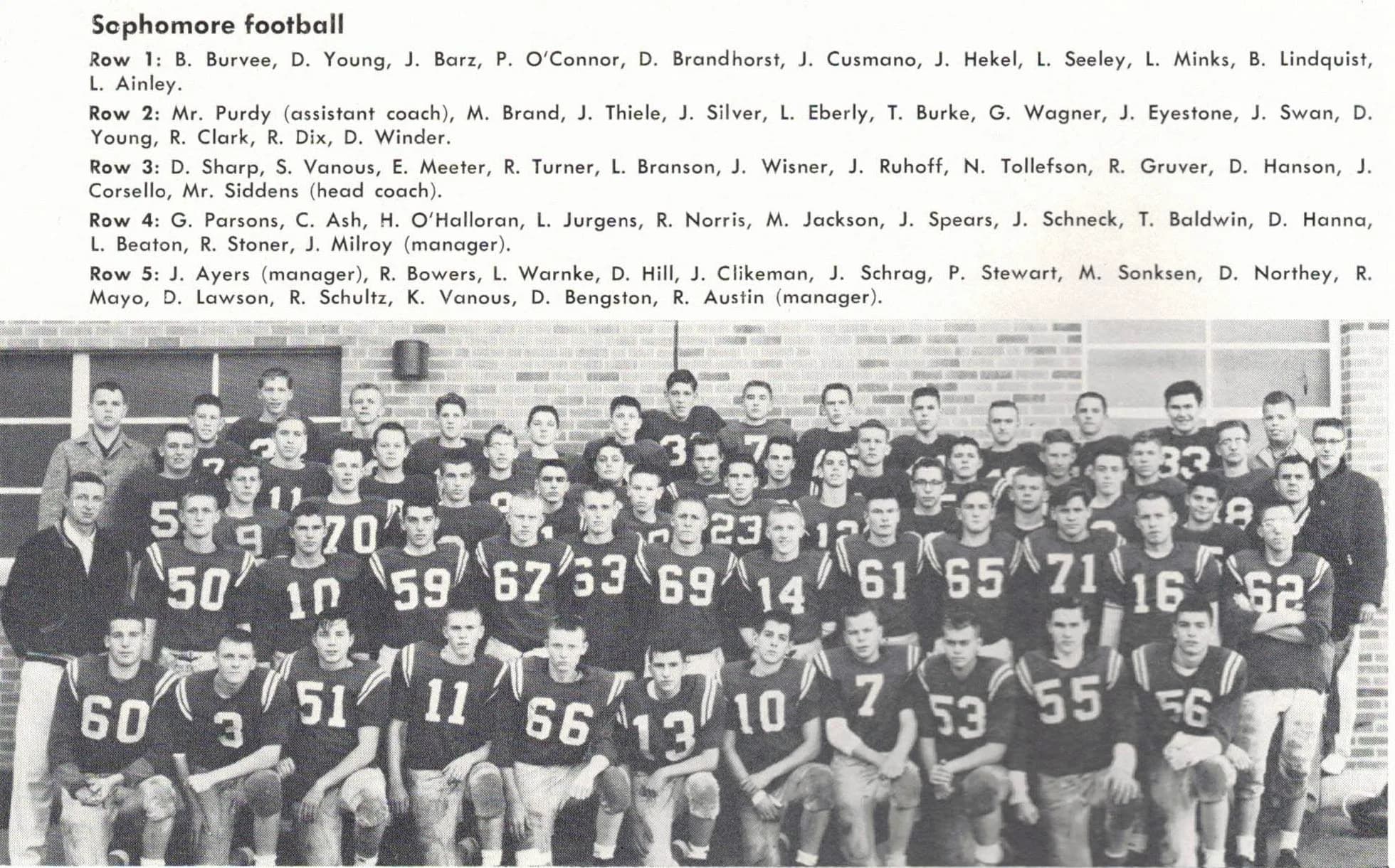 Boys Soph Football