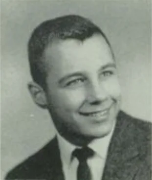 Tom Huff yearbook portrait