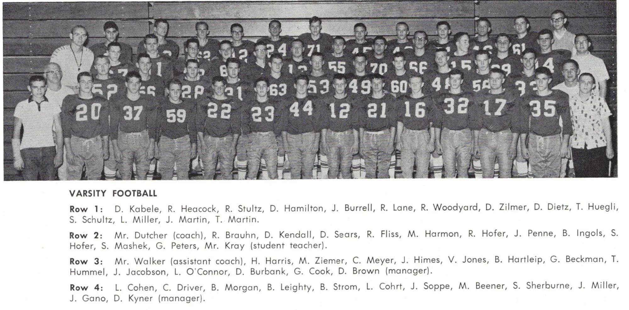 Boys Varsity Football