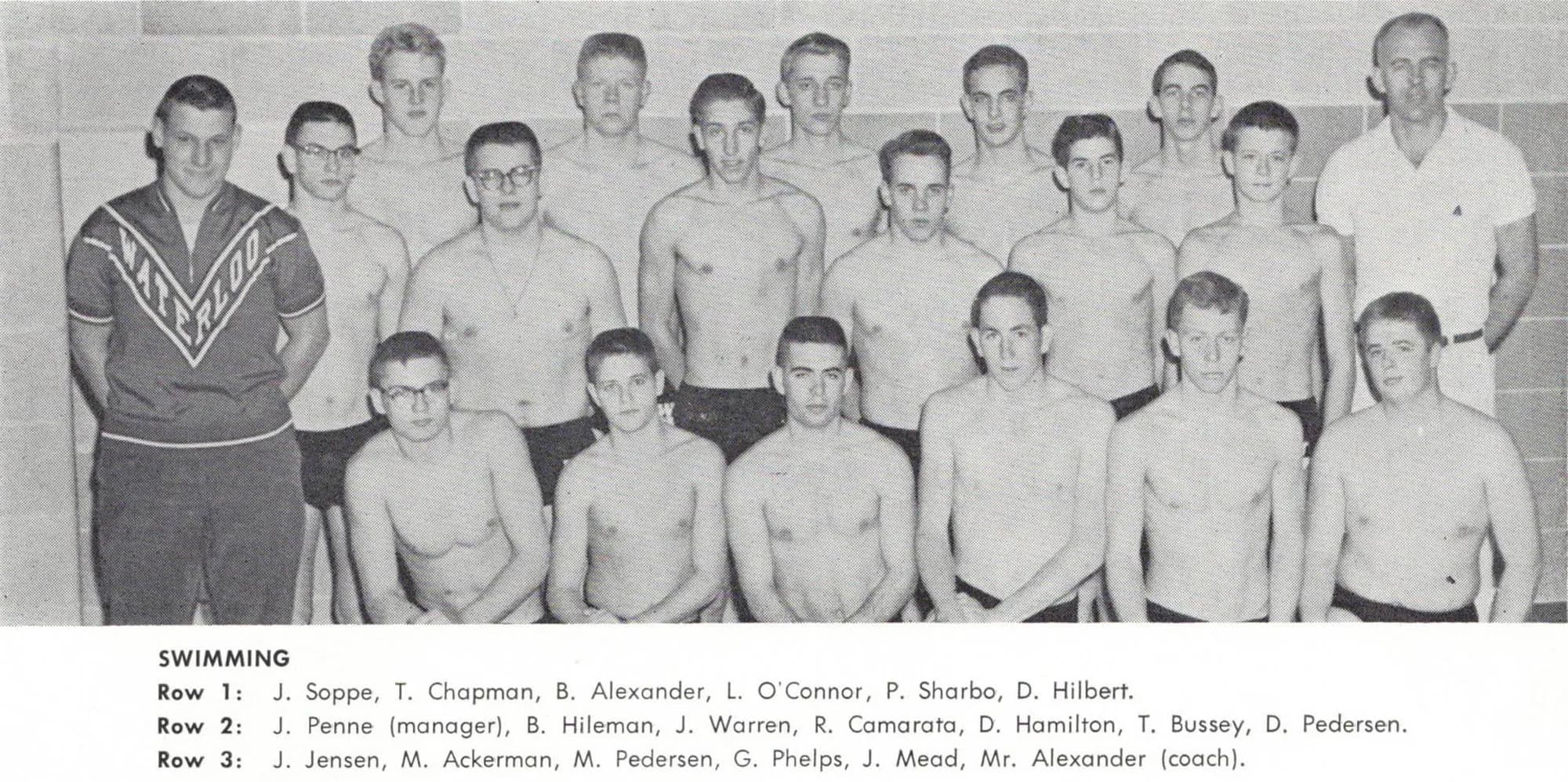 Boys Varsity Swimming