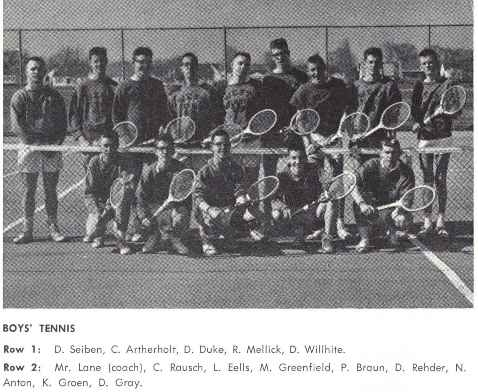 Boys Varsity Tennis