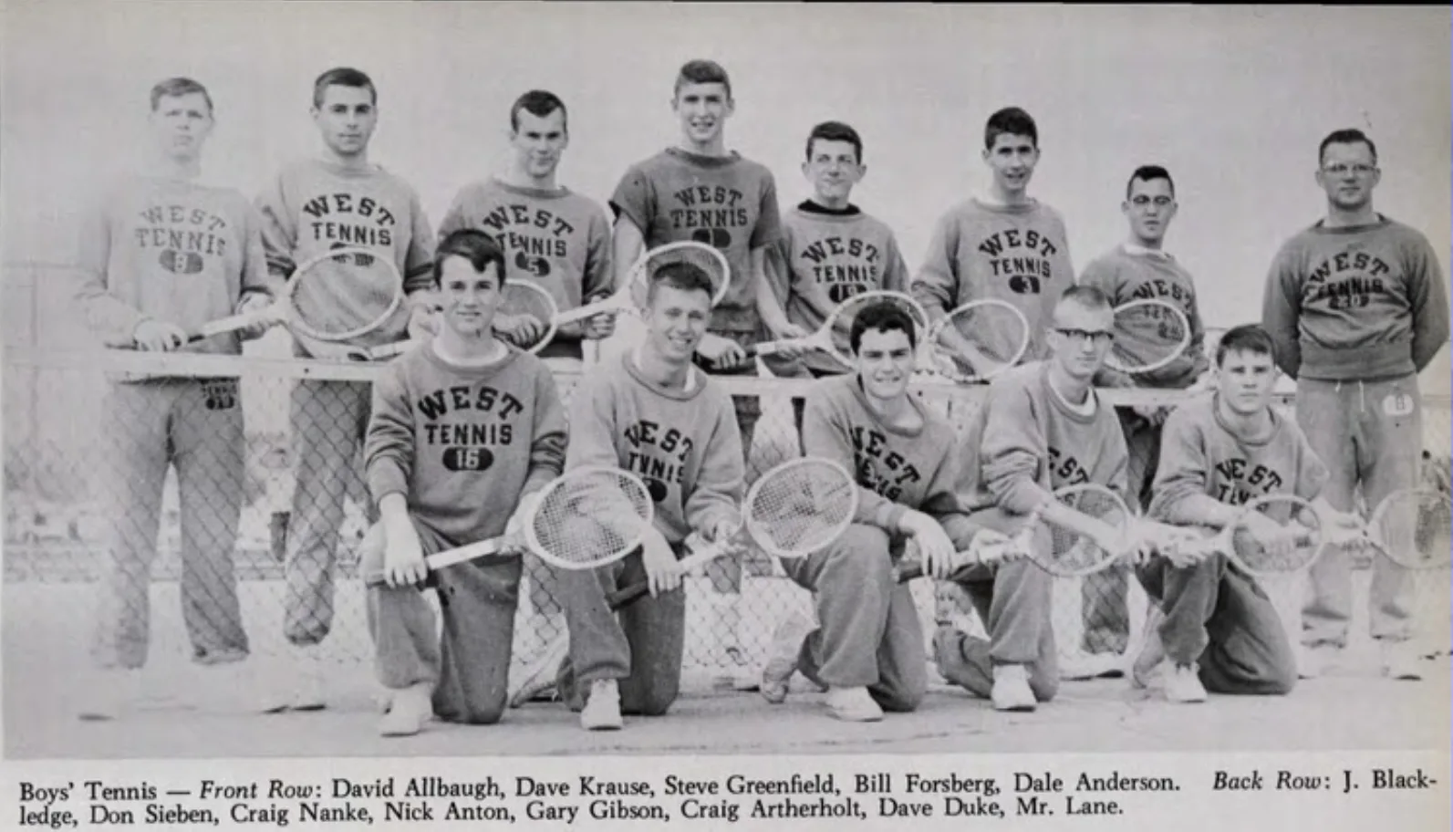 Boys Varsity Tennis