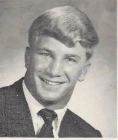Bill Andrew yearbook portrait