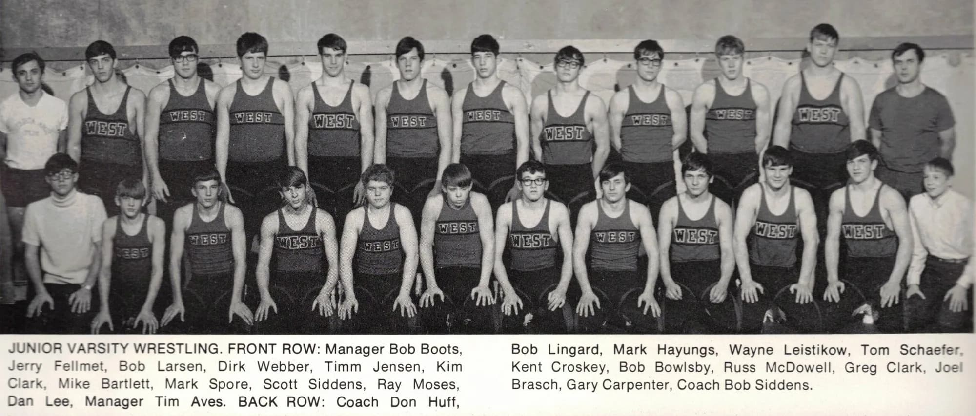 Boys JV Wrestling