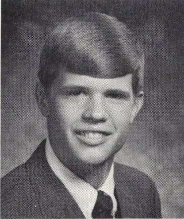Kent Wessely yearbook portrait