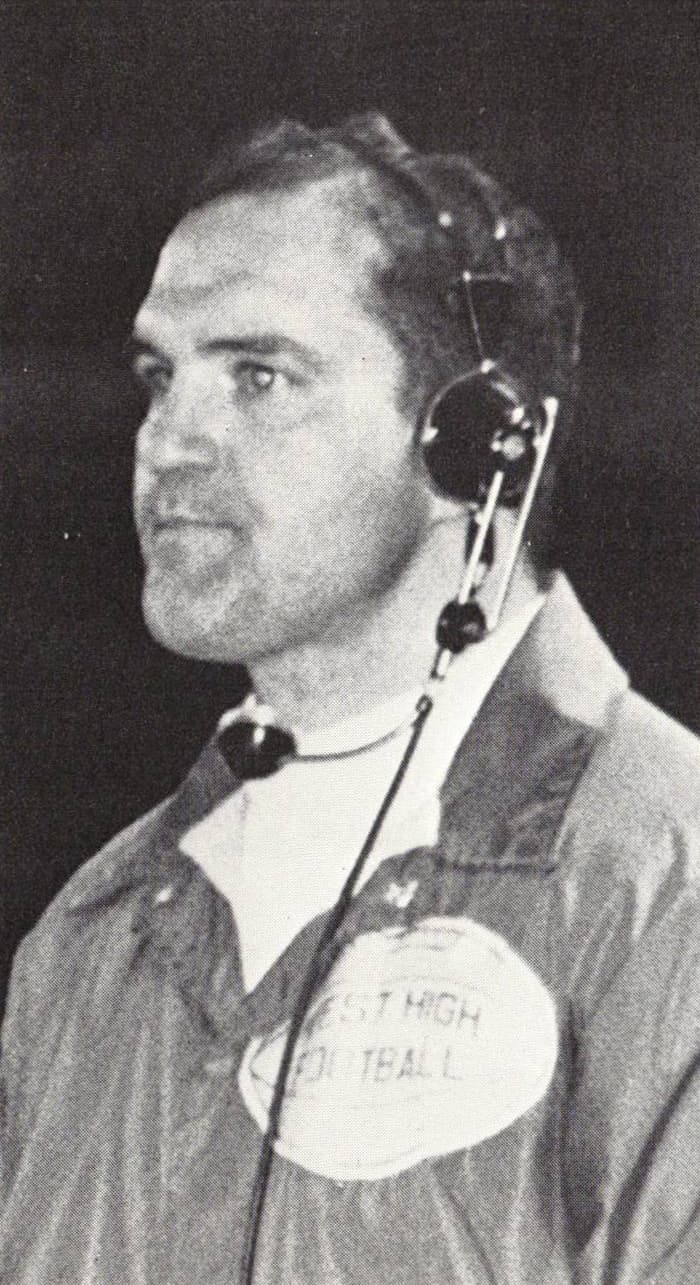 1971 Football Coach - Dan Boals
