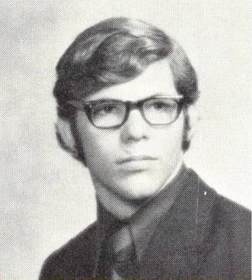 Rod Harp yearbook portrait