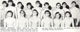 Boys Varsity Swimming team photograph