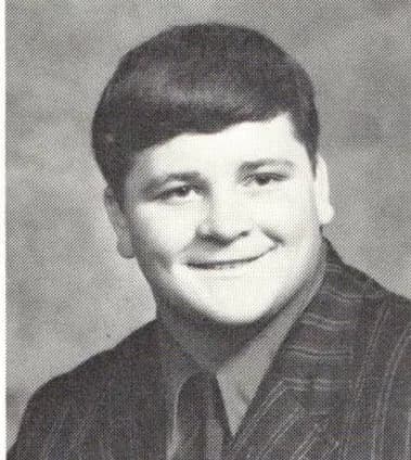 Bob Fouts yearbook portrait