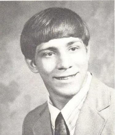 Bruce Wilson yearbook portrait