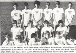 Boys Varsity Cross Country