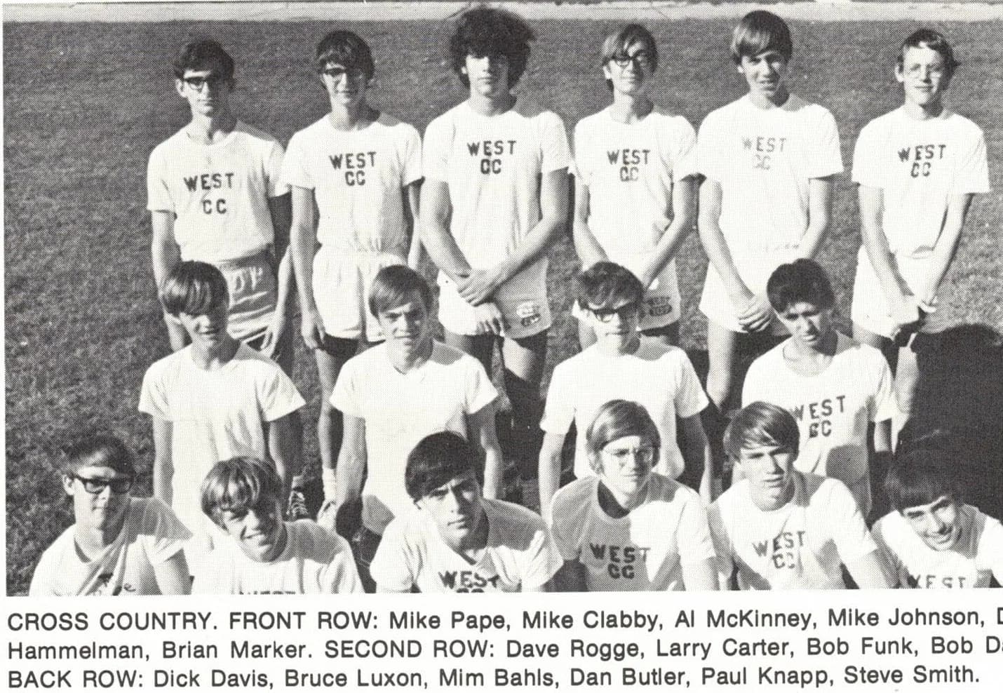 Boys Varsity Cross Country