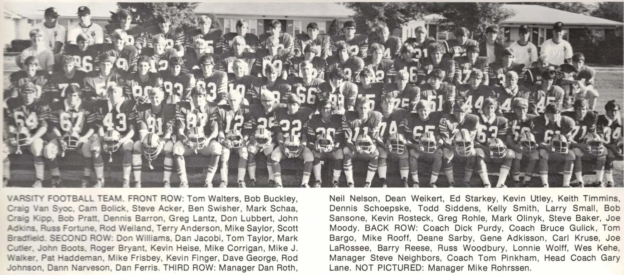 Boys Varsity Football