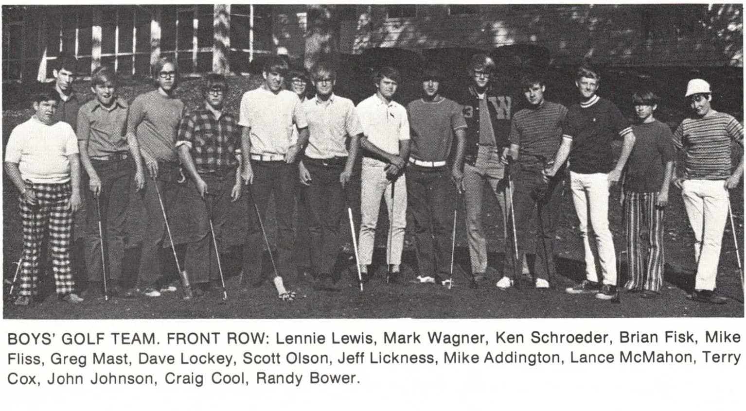 Boys Varsity Golf