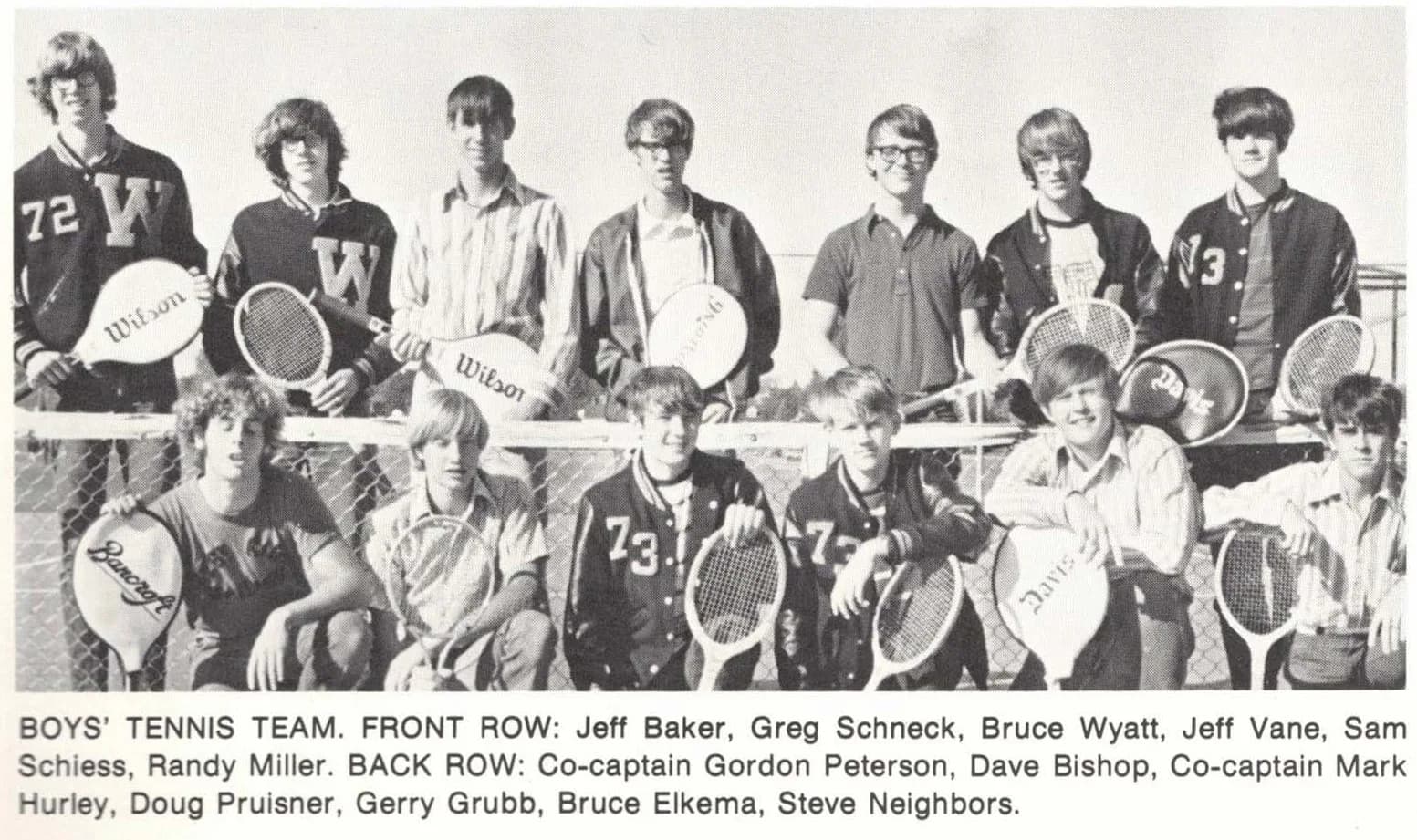 Boys Varsity Tennis