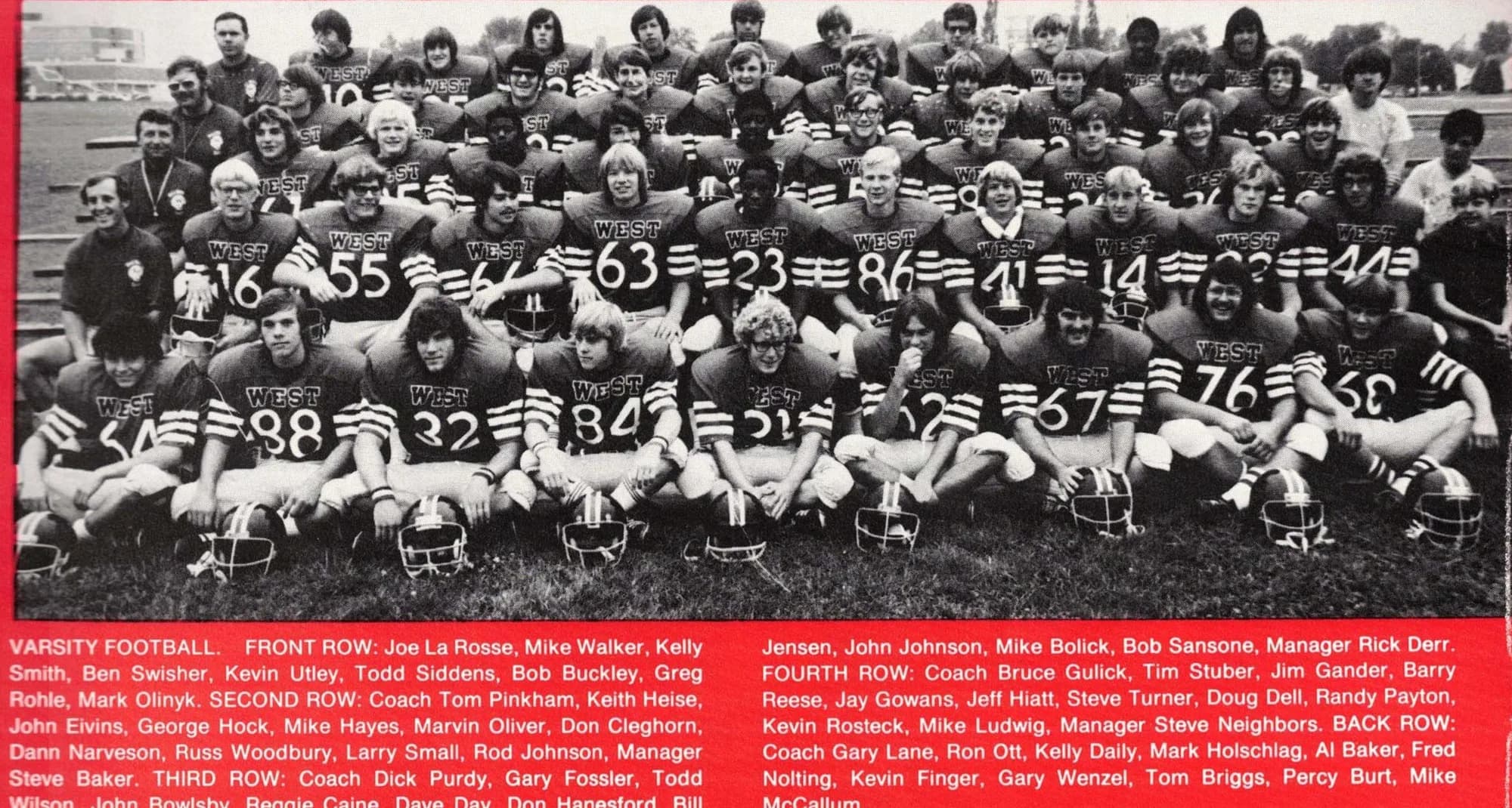 Boys Varsity Football