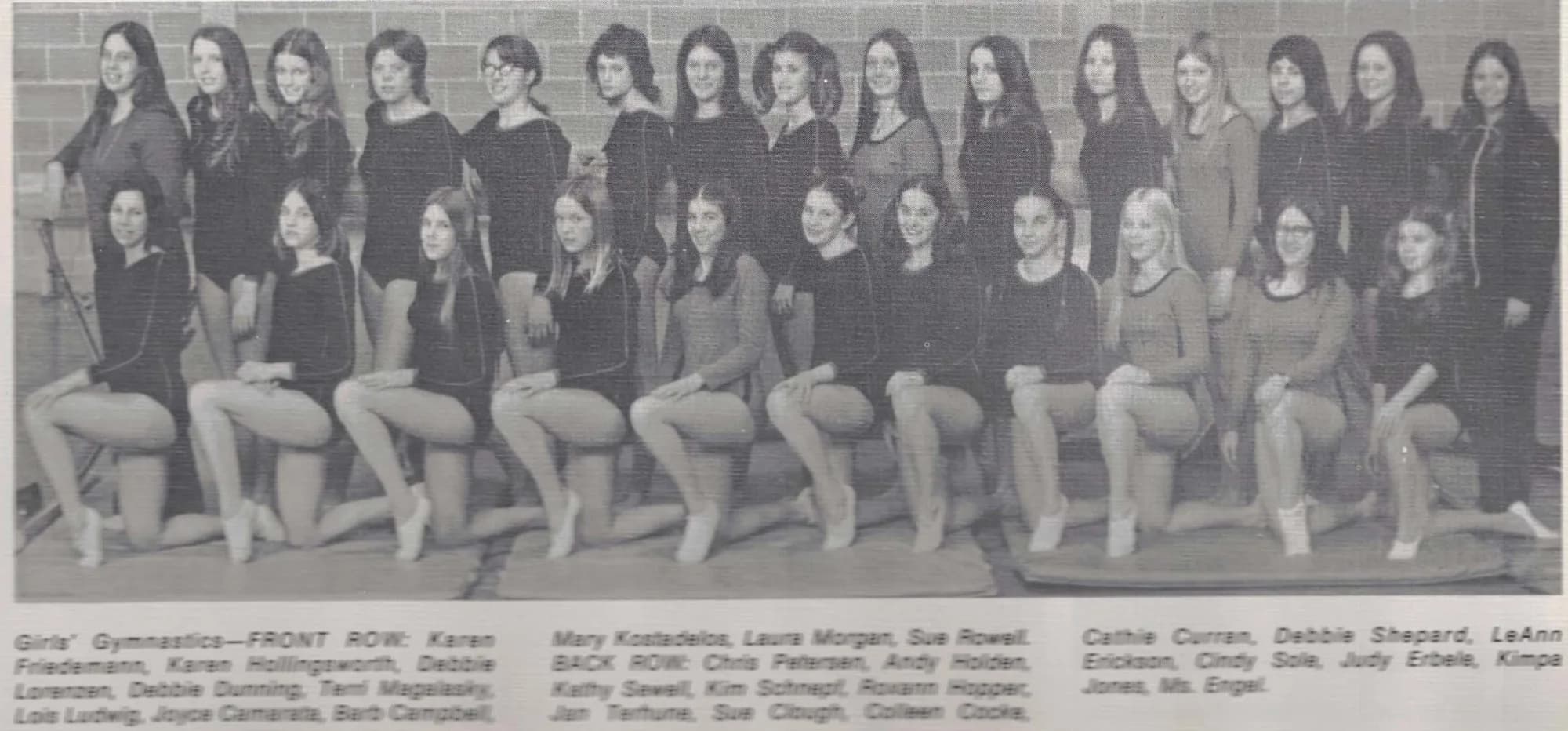 Girls Varsity Gymnastics